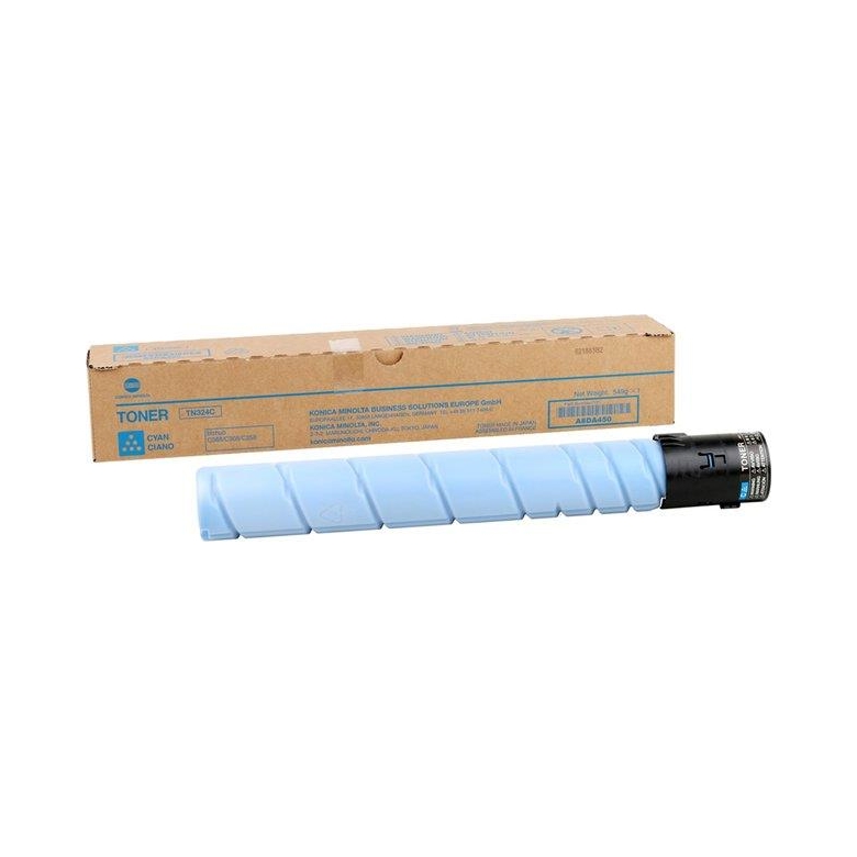 Toner Cyan Konica Minolta Bizhub C258, C308, C368 (TN324C, Tn