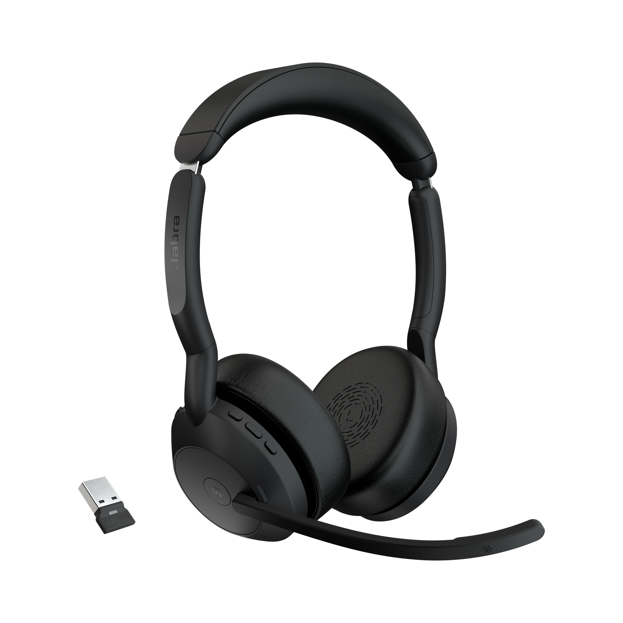 Slúchadlá bezdrôtové náhlavné Jabra Evolve2 55 Link380a Ms Stereo