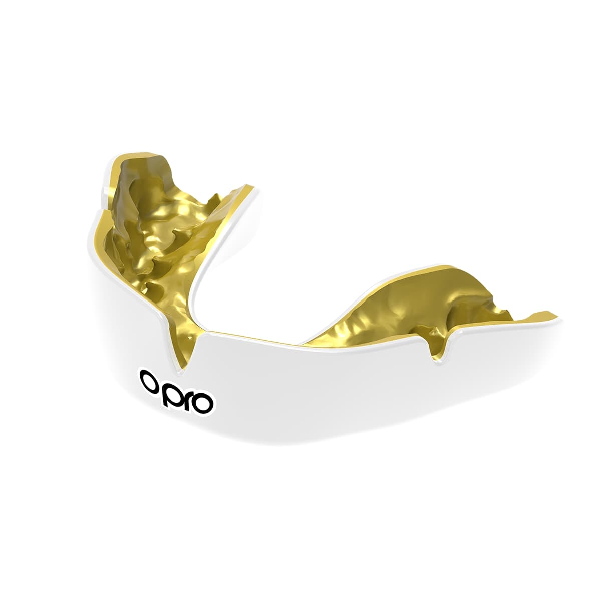 Ochraniacz na zęby Opro Instant Custom Fit Solids, biało-złote