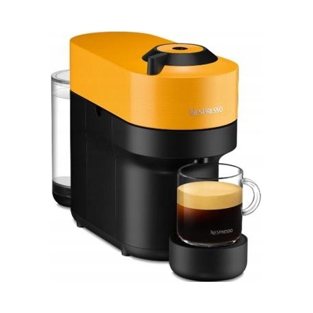 Ekspres kapsułkowy De'Longhi Vertuo Pop Nespresso 0 bar żółty/złoty