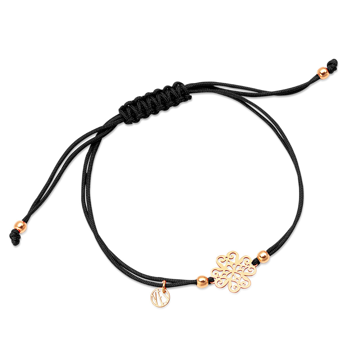 

Bransoletka damska Yes srebro koniczynka