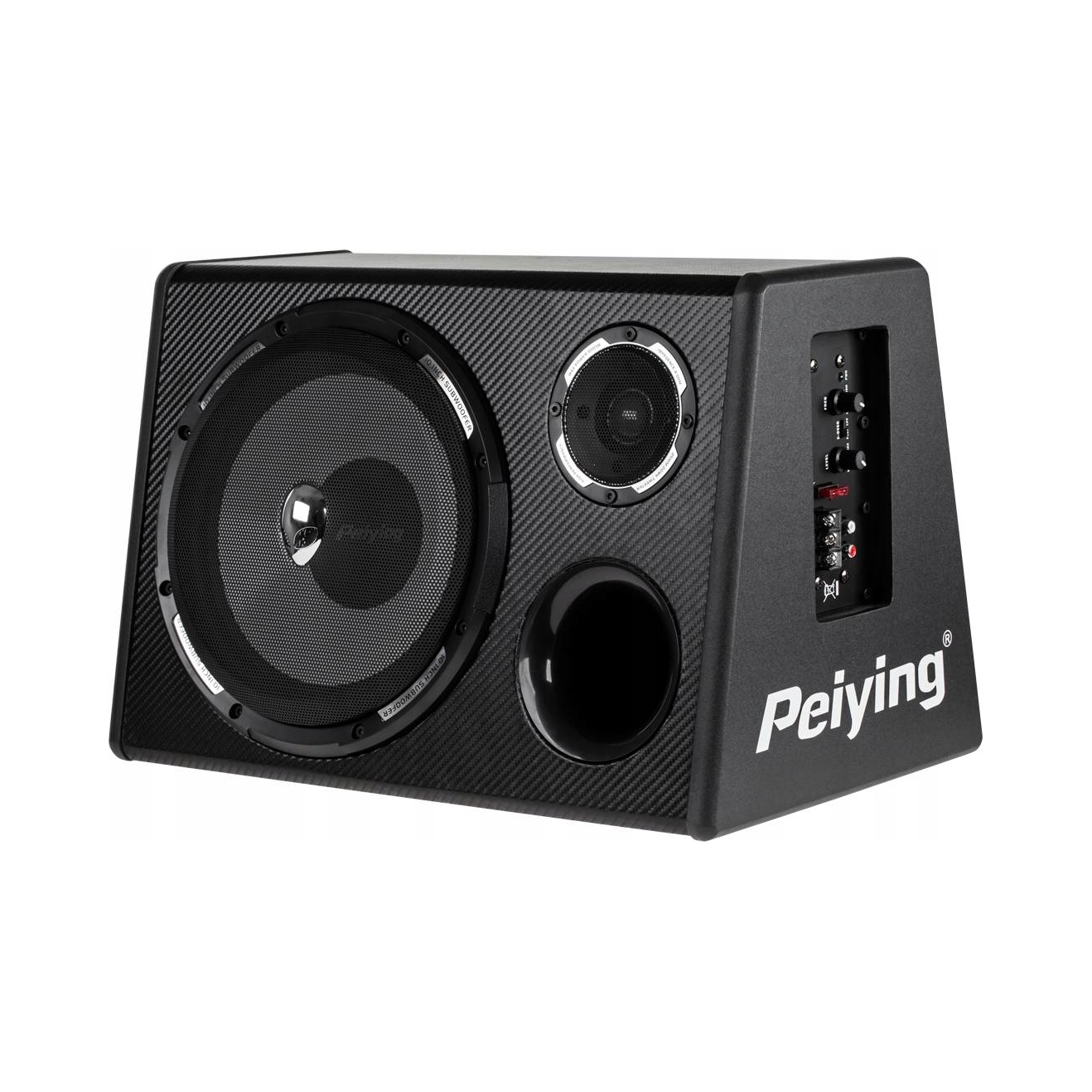Peiying PY250QA Subwoofer so vstavaným zosilňovačom 10", 200 W, 86 dB 1W/1M
