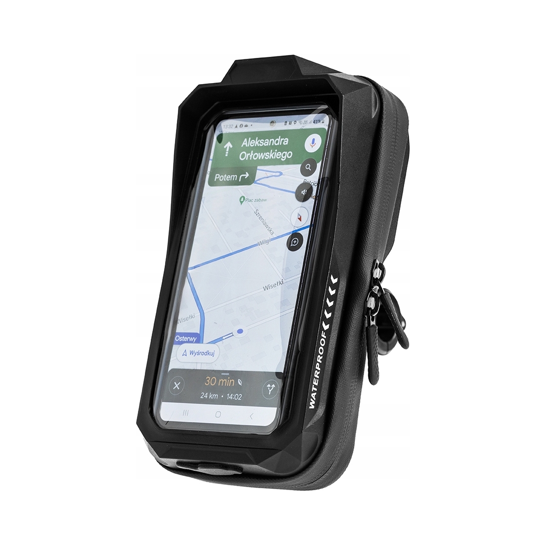 Uchwyt motocyklowy z etui na telefon 185-STRONG-ABS Extremestyle czarny