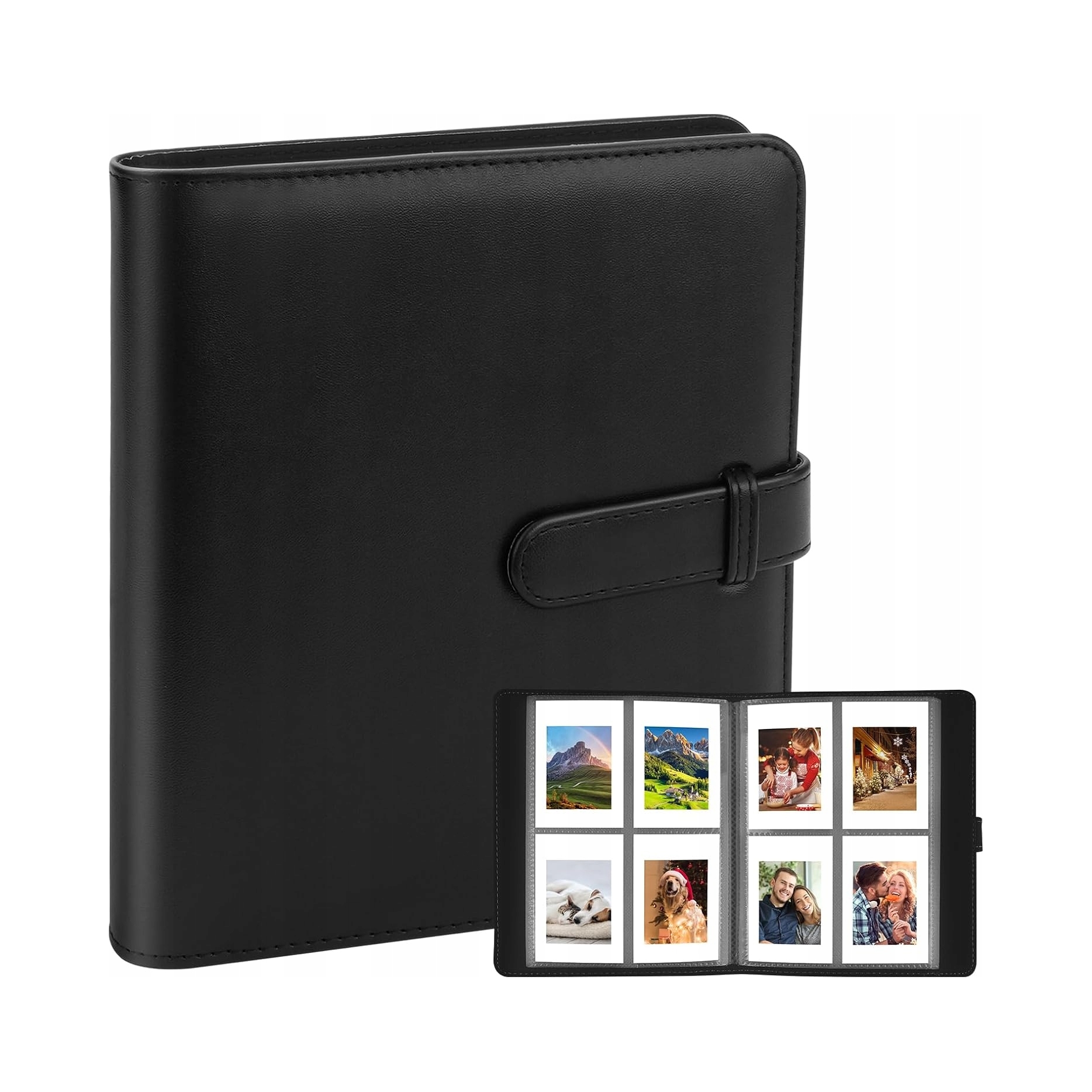 Album na zdjęcia czarny 256 kieszeni Fujifilm Instax Mini