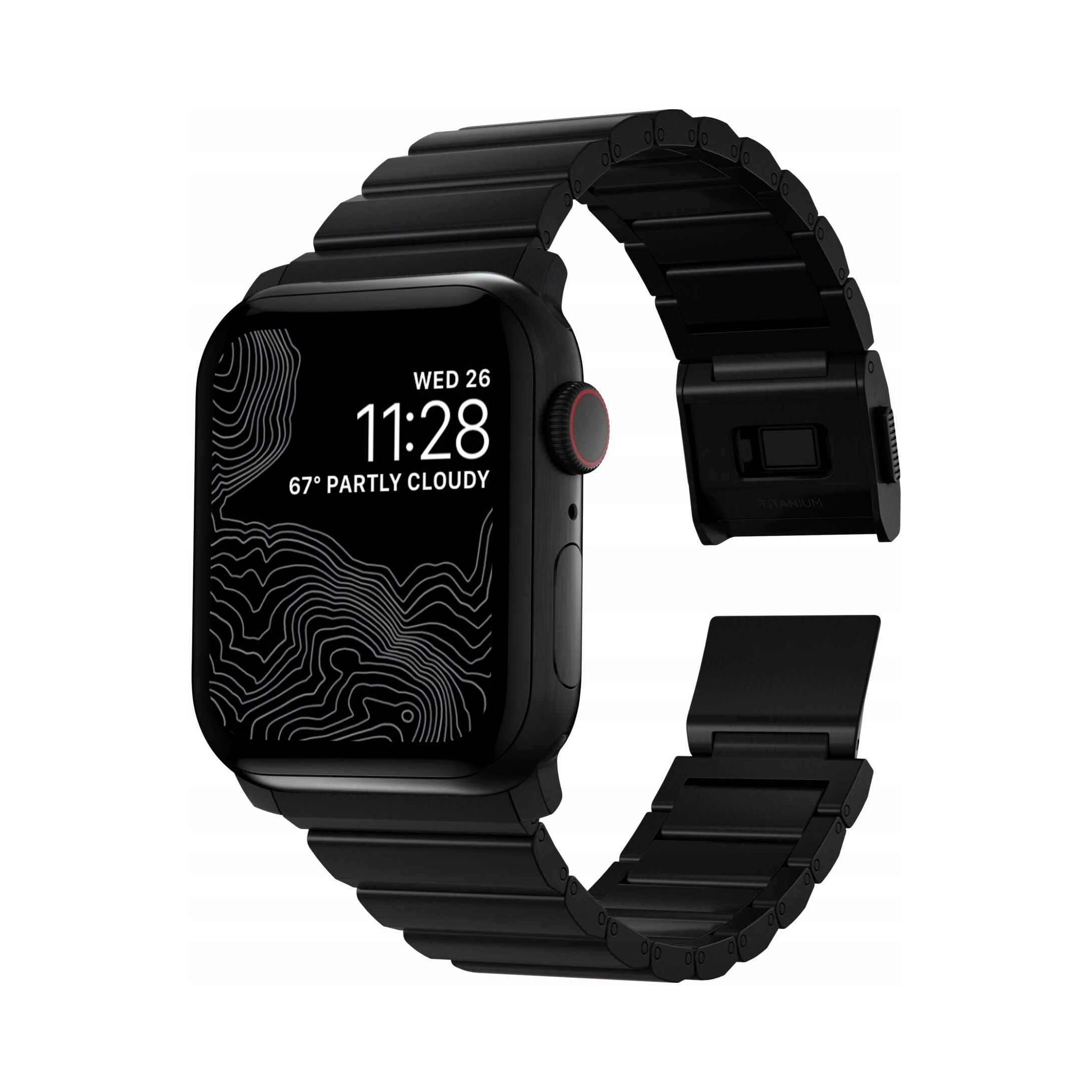 Náramok Nomad pre Apple Watch 35mm čierny
