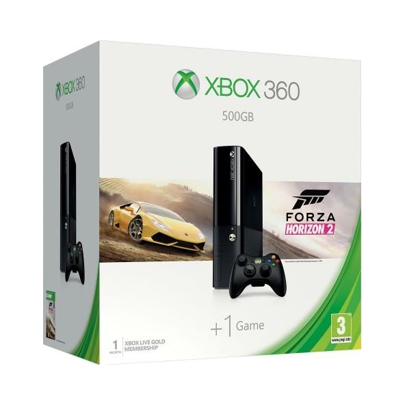 Konsola Microsoft Xbox 360 E 500 GB czarny