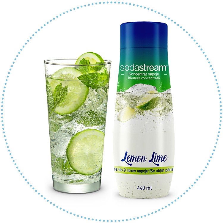 Syrop koncentrat do wody SodaStream Lemon 440 ml Kod producenta 8719128117867