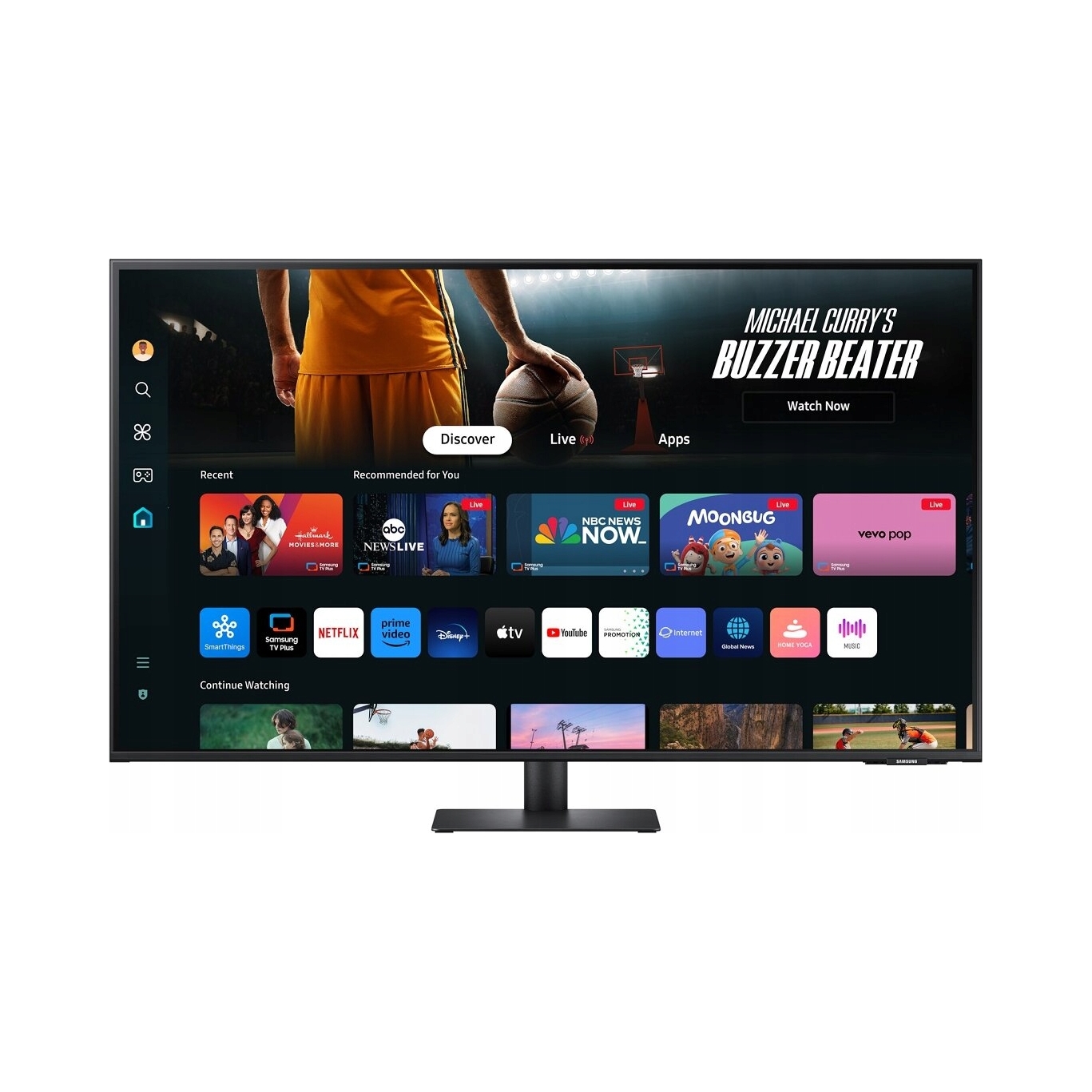 Monitor Led Samsung Smart M7 32 " 3840 x 2160 px Va