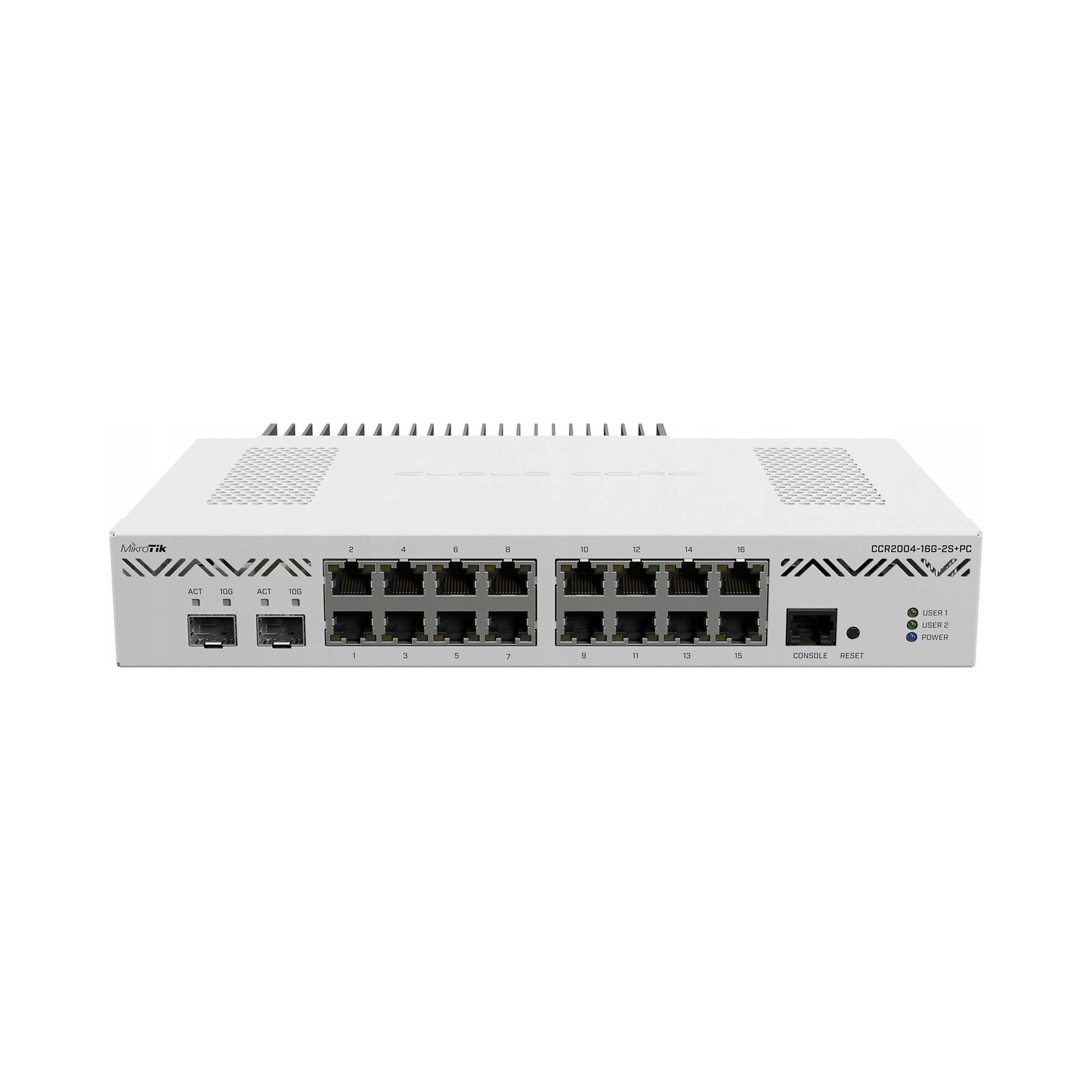 Káblový router MikroTik CCR2004-16G-2S+PC