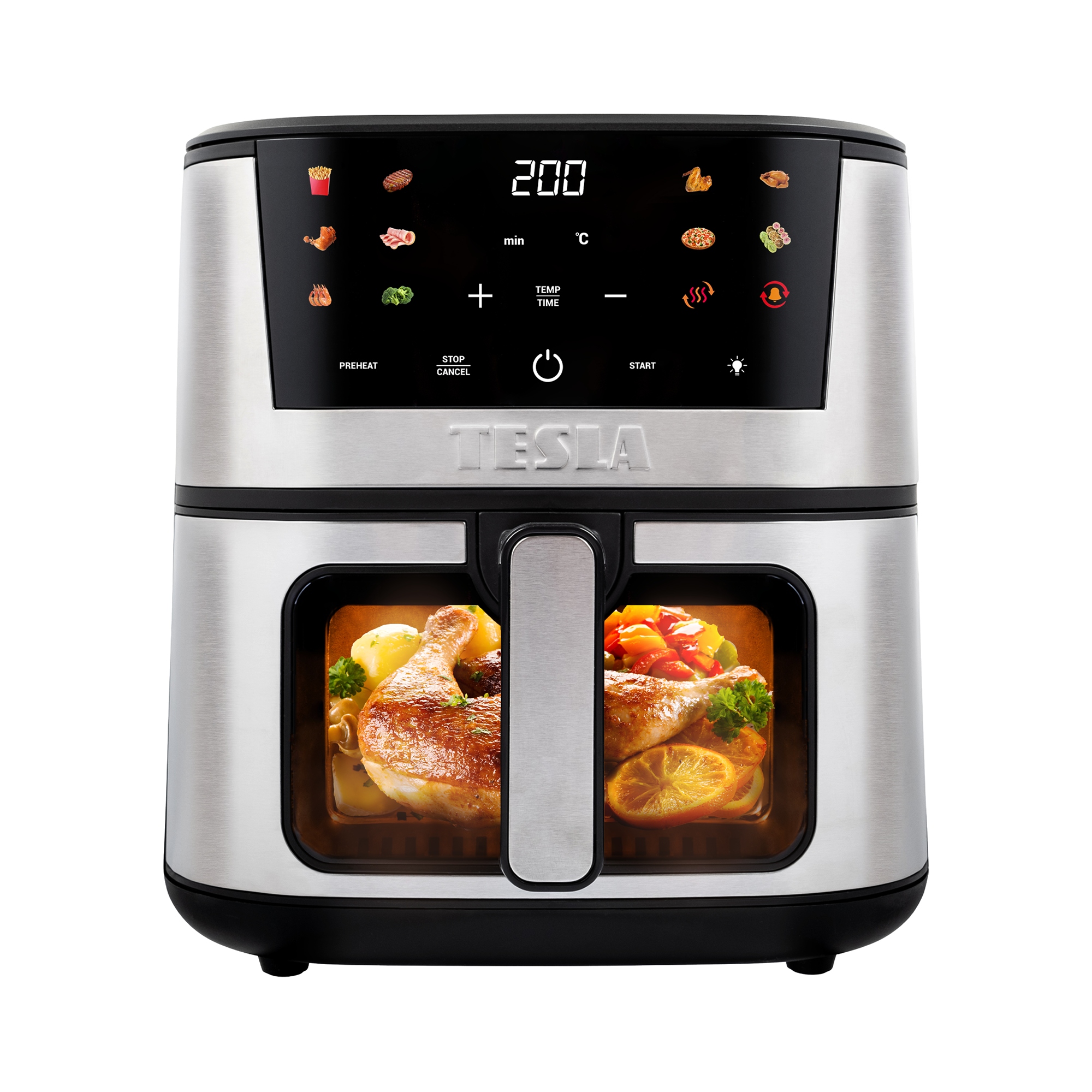 Horkovzdušná fritéza Tesla AirCook Q60 XXL Pro