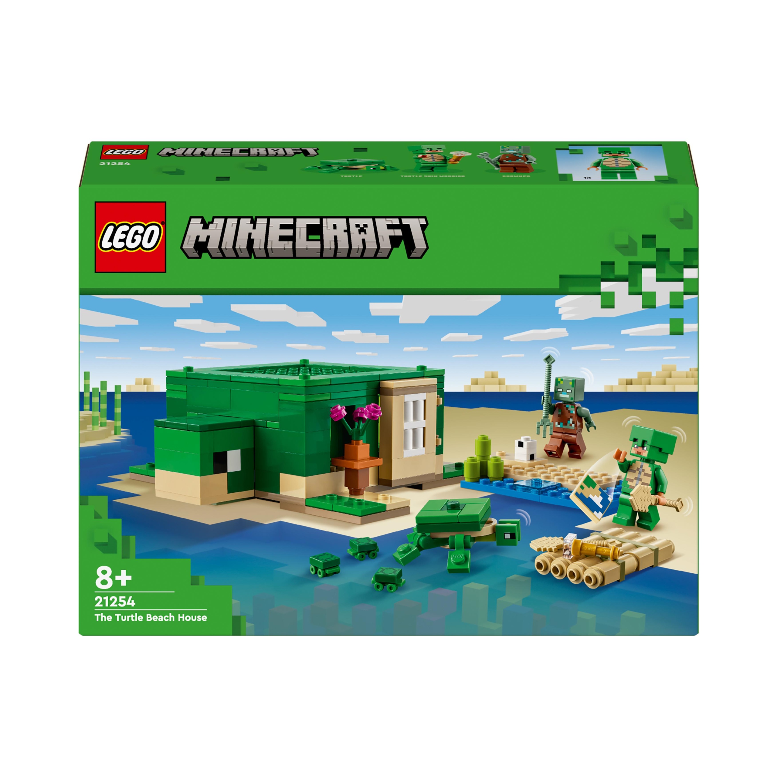LEGO Minecraft Domek na plaży żółwi 21254 Marka LEGO