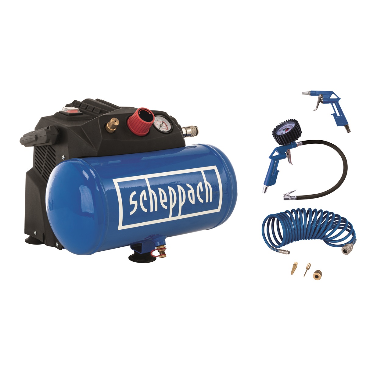 Bezolejový kompresor Scheppach 5906153901 6 l 8 bar