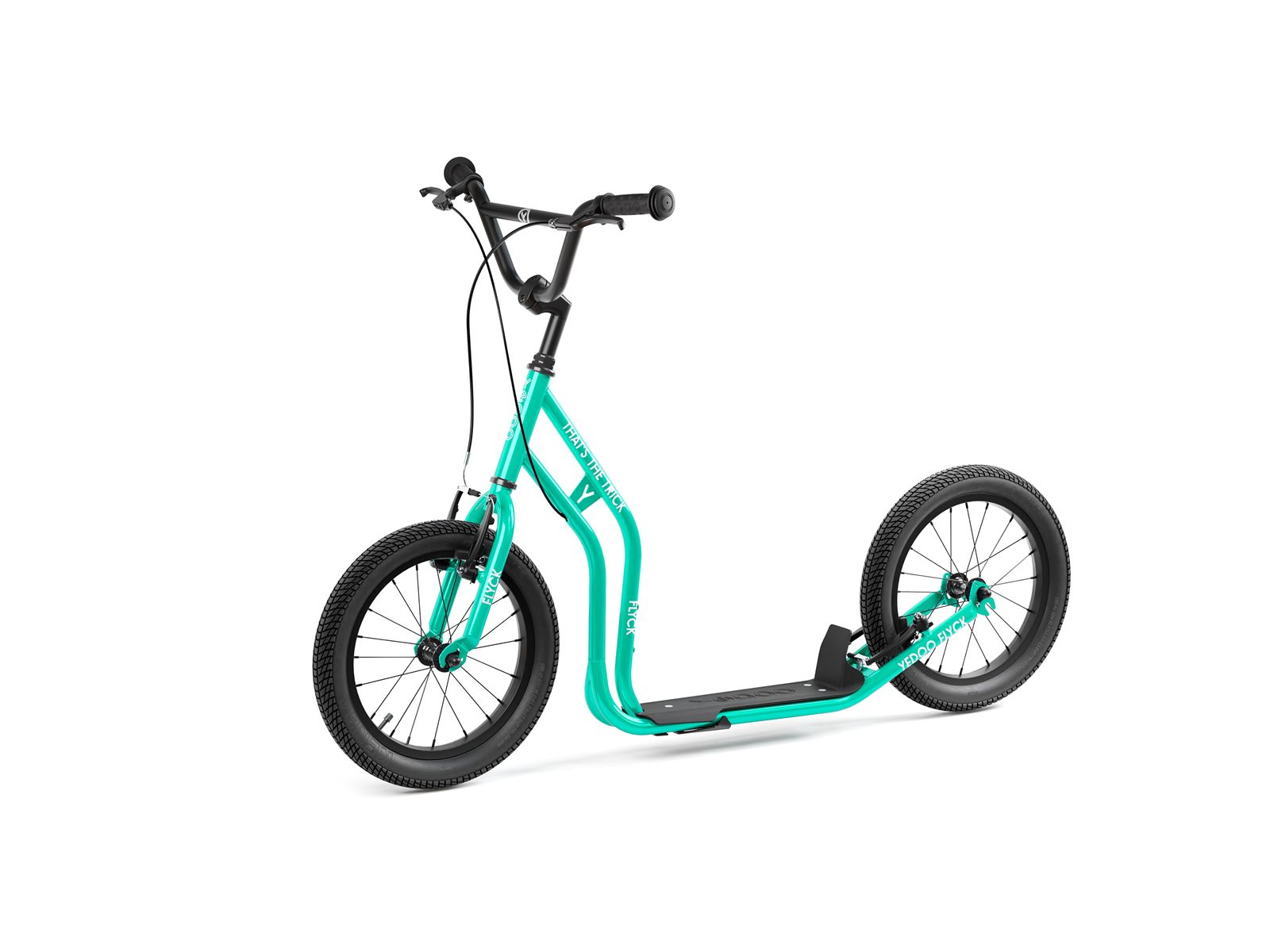 Yedoo dětská koloběžka Yedoo Flyck turquoise 16"