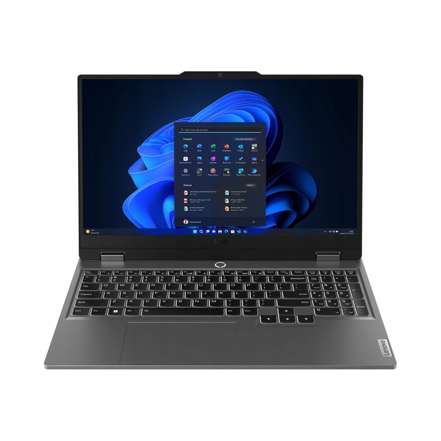 Laptop Lenovo LOQ-15 Ryzen 5-7235HS 16GB 512+1TB Win 11 RTX3050 144Hz