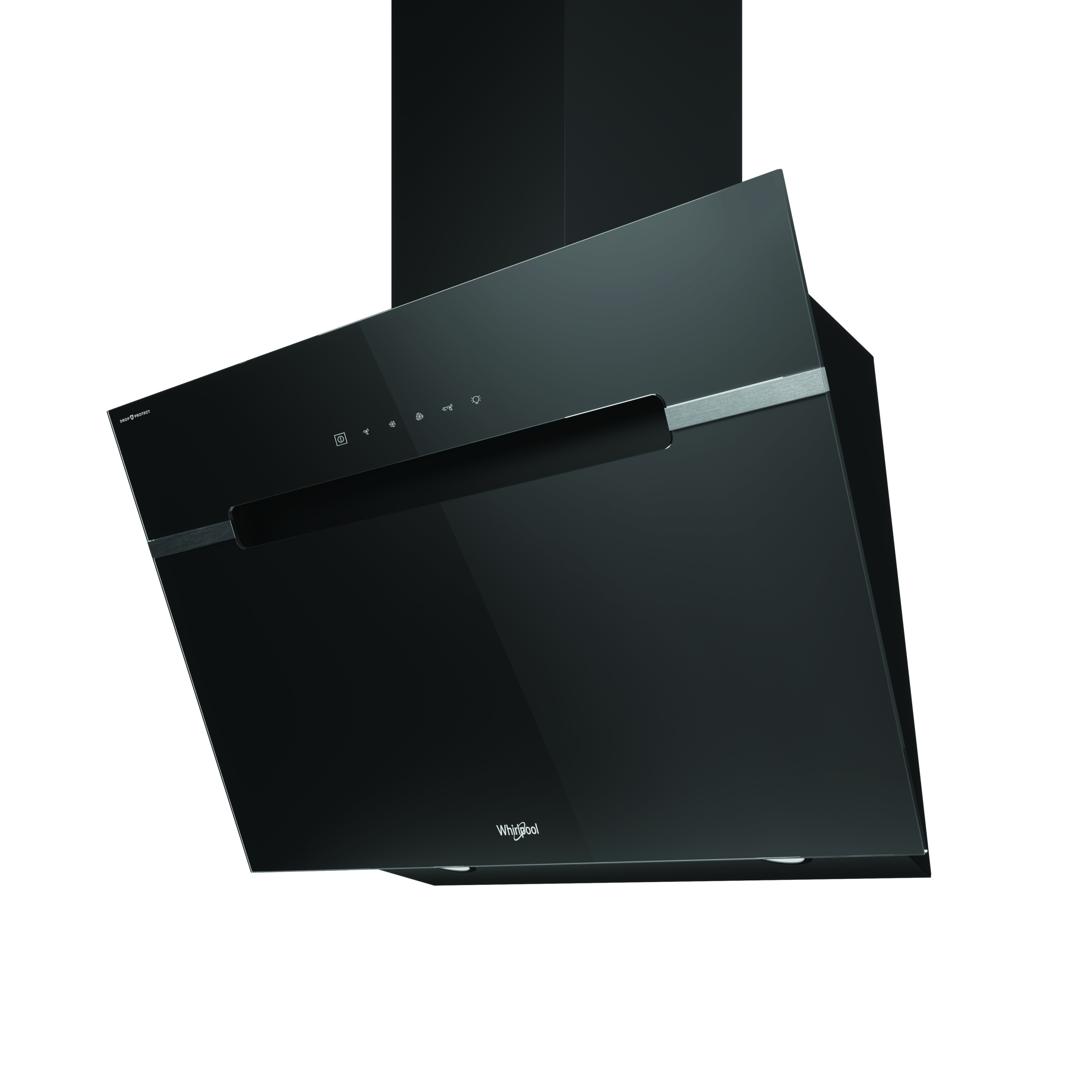 2X Okap Whirlpool Whvs 91F Lt Dp K Czarny