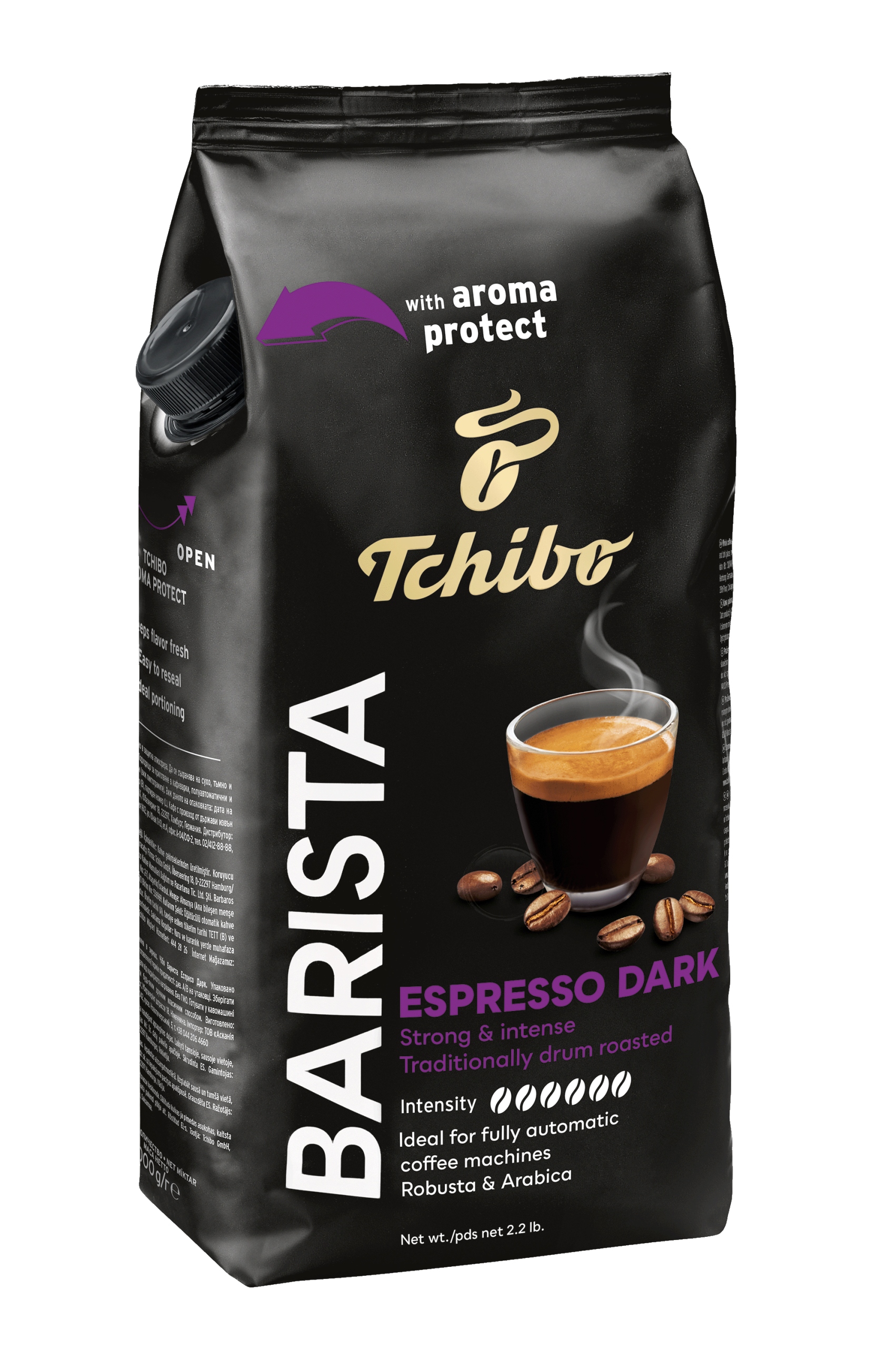Tchibo Barista Espresso Dark 1000 g směsi Káva