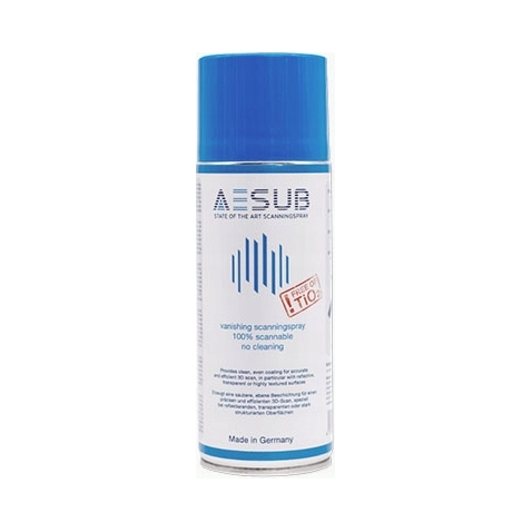 Spray Aesub Blue 400 ml 1 szt. do skanowania 3D matujący znikający