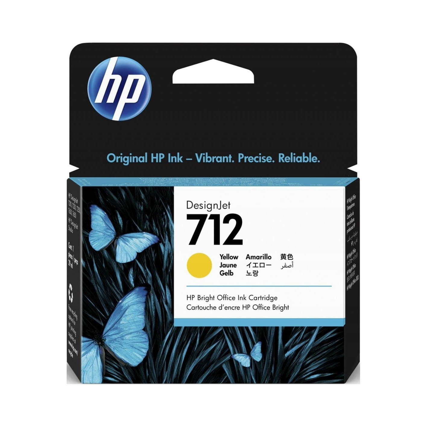 Inkoust Hp 712 3ED69A žlutý 29 ml Hp DesignJet T250 T650