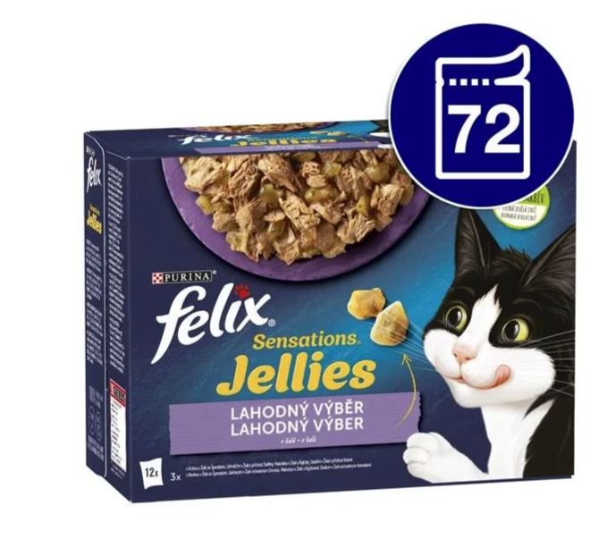 Levně Sensations multipack lahodný výběr v želé 85 g