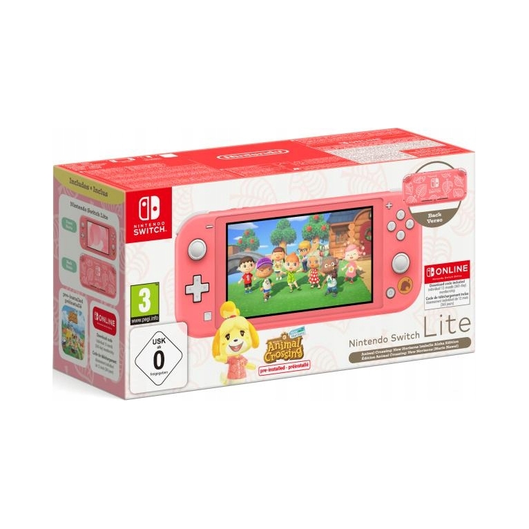 Konsola Nintendo Switch Lite czerwony
