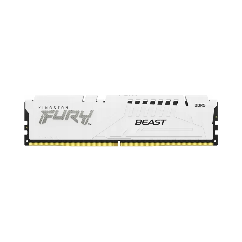 paměť Ram Kingston Fury Beast DDR5 64GB (4 x 16GB) 5200 CL40 Bílá