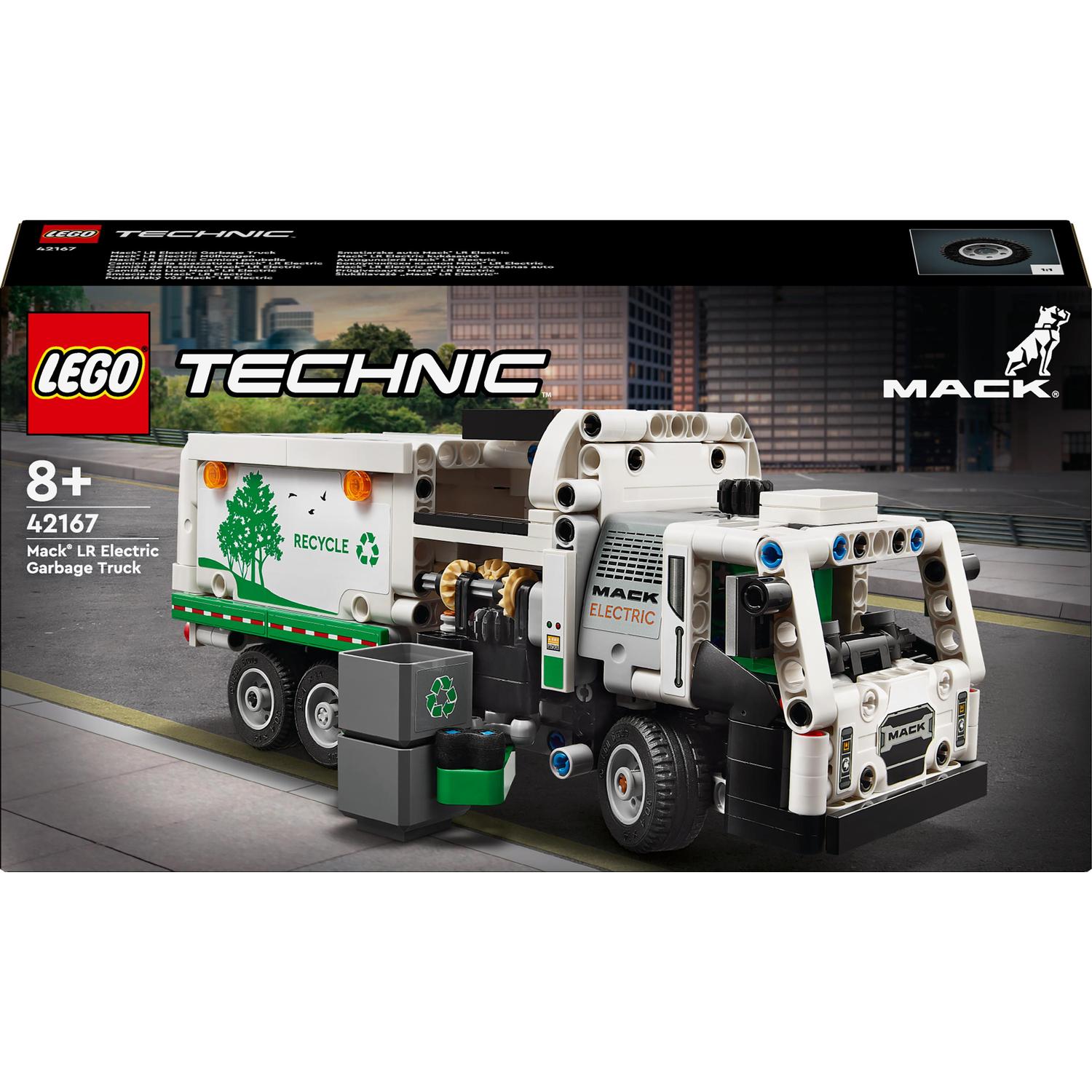 Lego Technic 42167 Mack Lr Elektrický popelářský vůz