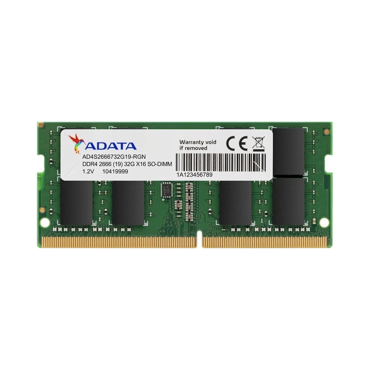 Pamäť Ram Adata DDR4 32 Gb 3200 MHz CL22 DIMM