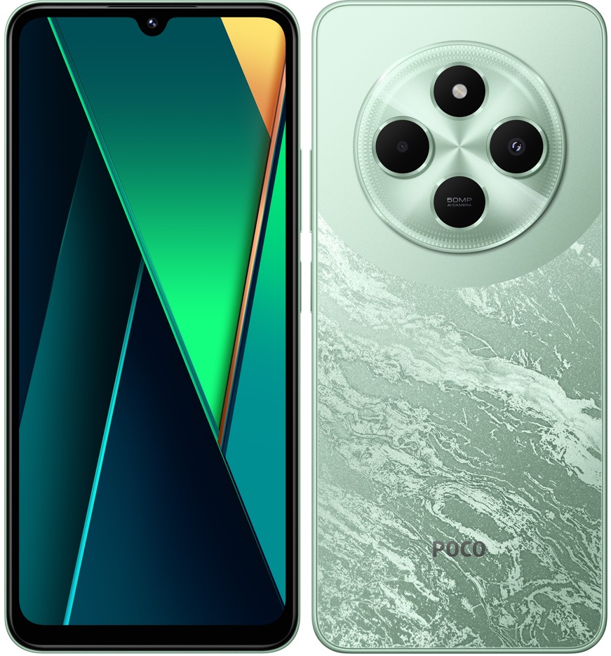 Smartphone Poco C75 6 Gb 128 Gb 4G (lte) zelený