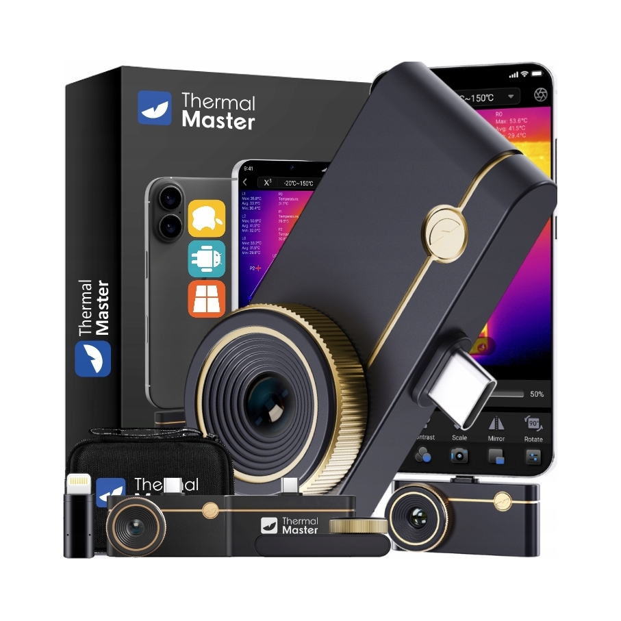 Pyrometr Thermal Master P3 512×384 x³ Ir zoom+makro Android+iOS Iphone