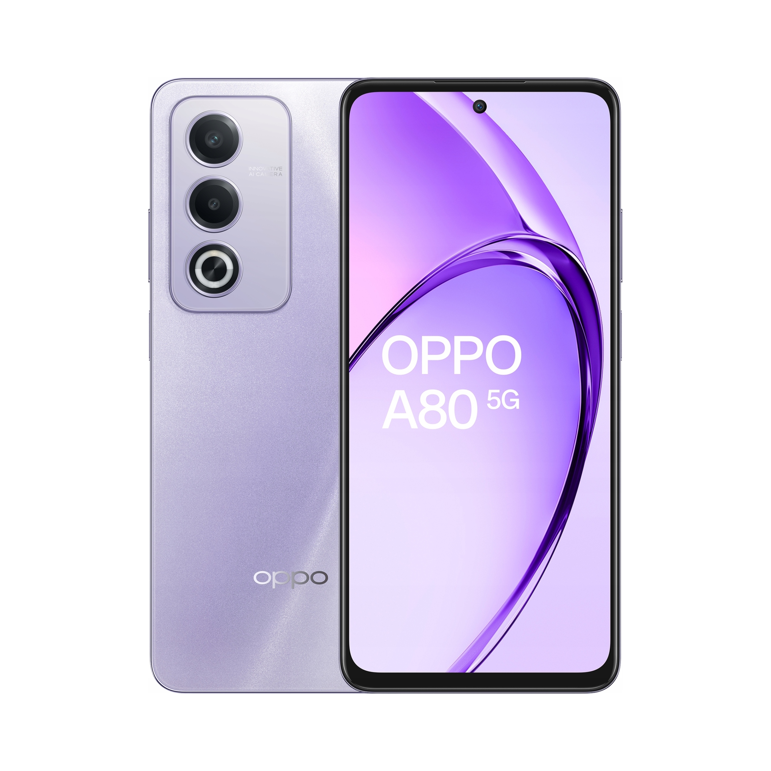 Smartfon Oppo A80 8 Gb 256 Gb 5G fioletowy