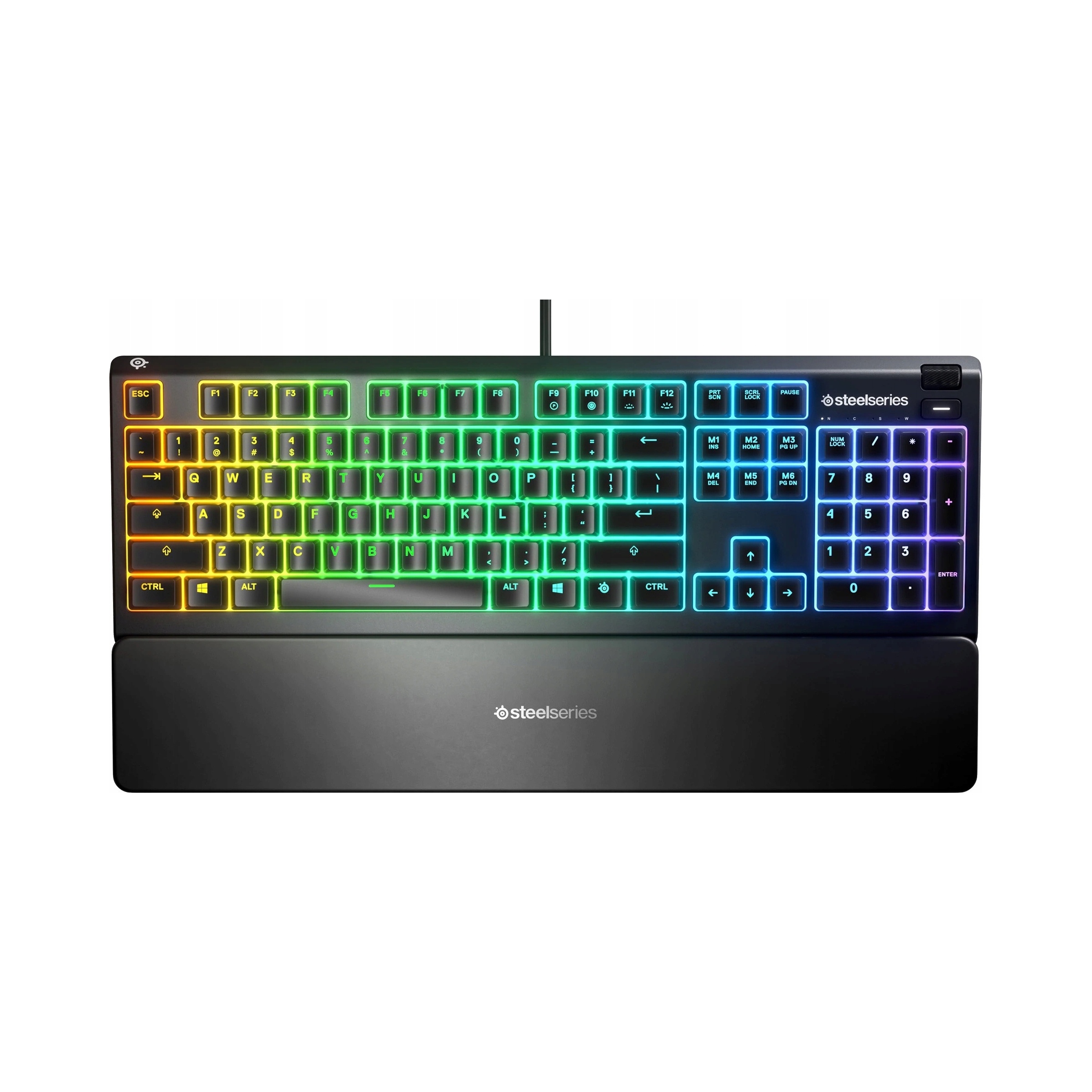 Membránová klávesnica SteelSeries Apex 3 Usb čierna s Rgb podsvietením