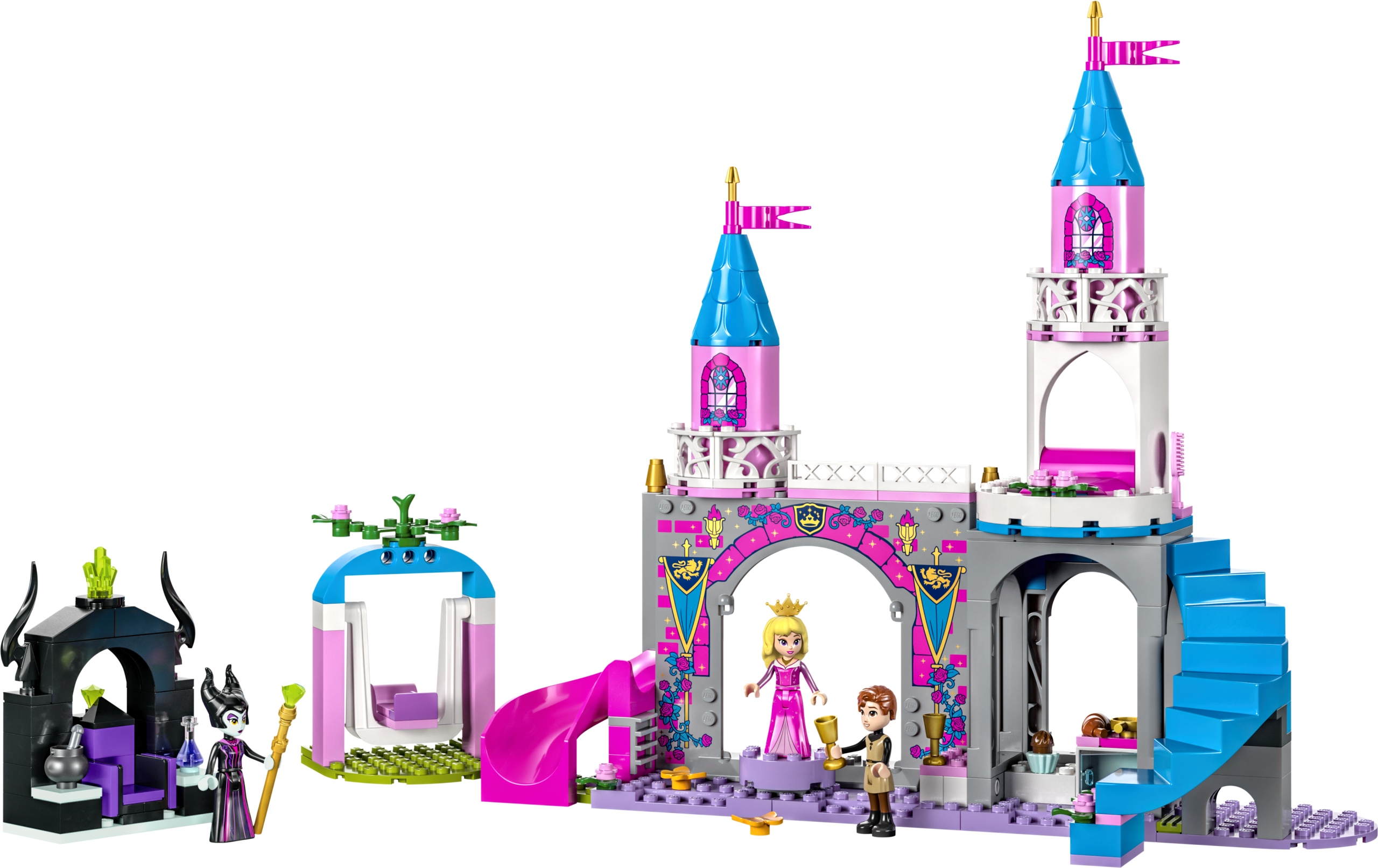 Lego Disney Princess Sada Spící Princezna Zámek Aurory 43211 187 El. 4+