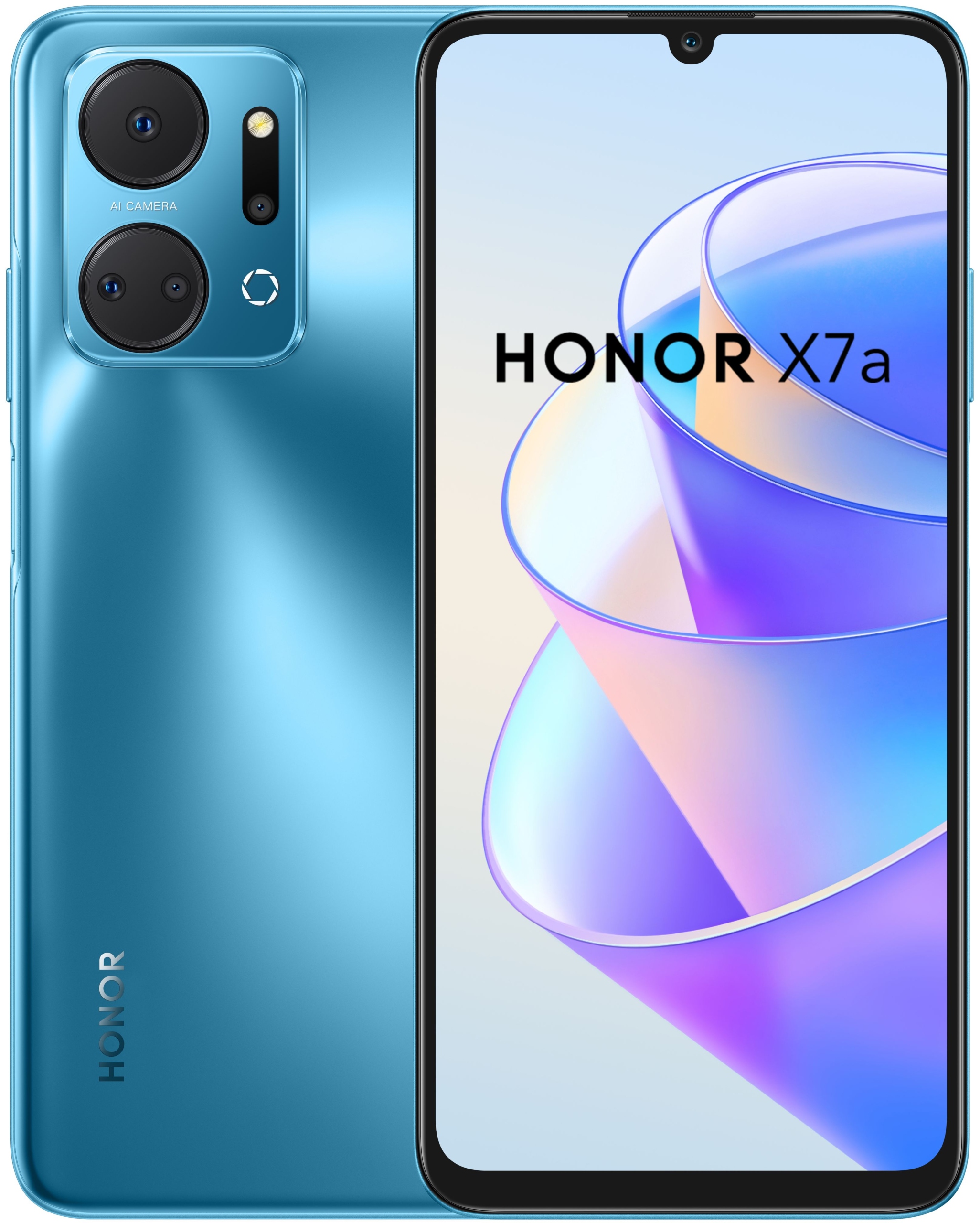 Smartfon Honor X7a Ocean Blue 6.71" Ips 4/128 Gb 6000 mAh .pl