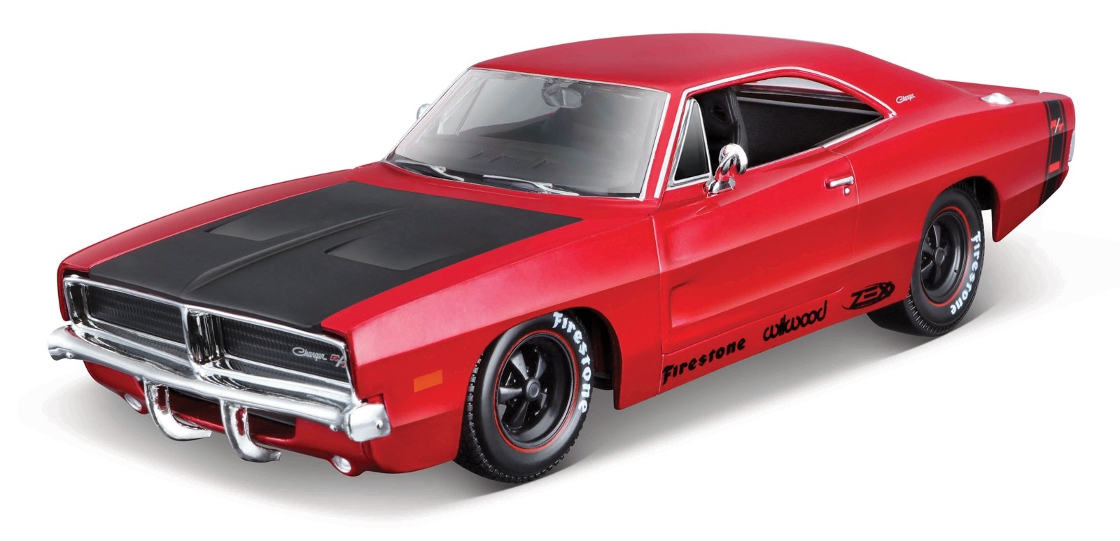1969 Dodge Charger R/t, červená, 1:25