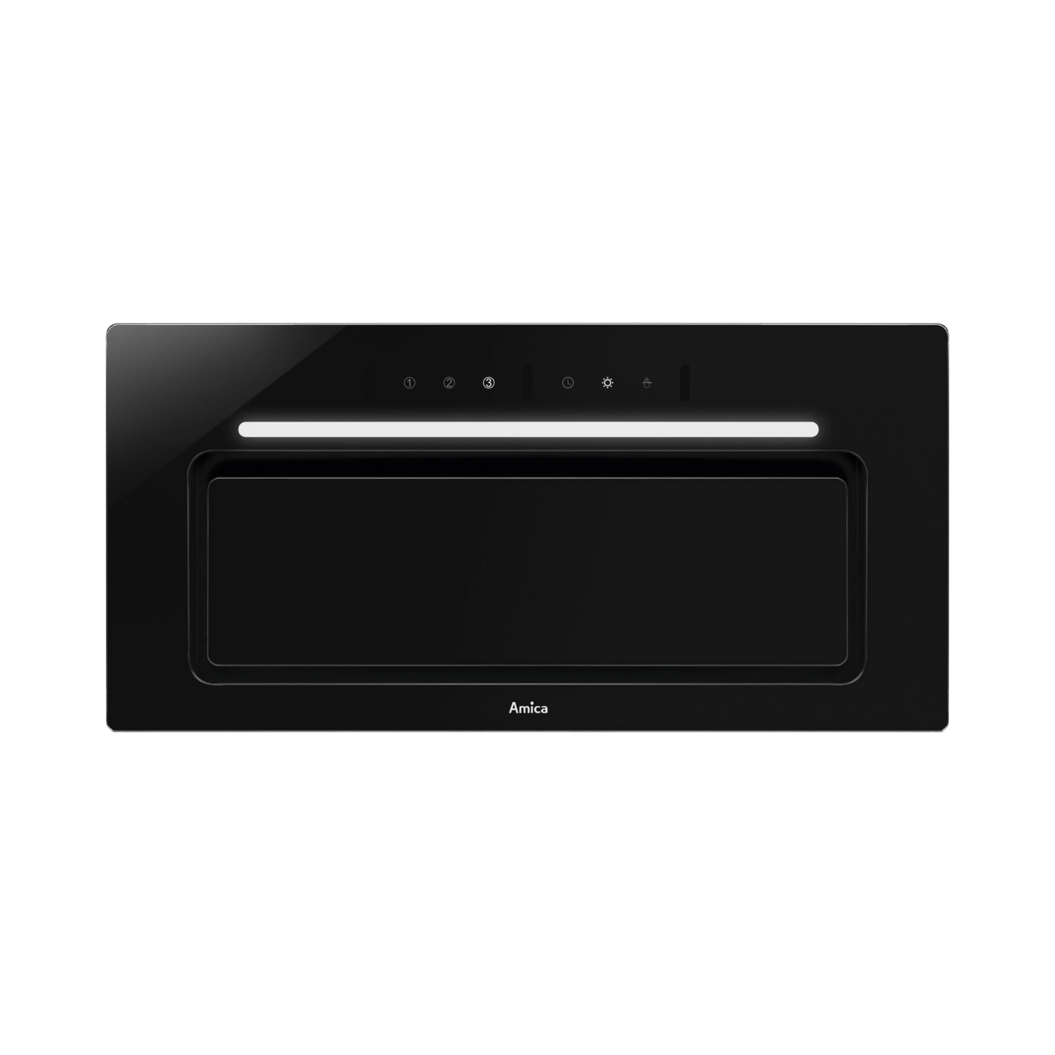 Amica OMP6555BG vstavaný digestor 60 cm 587 m3/h čierny Led