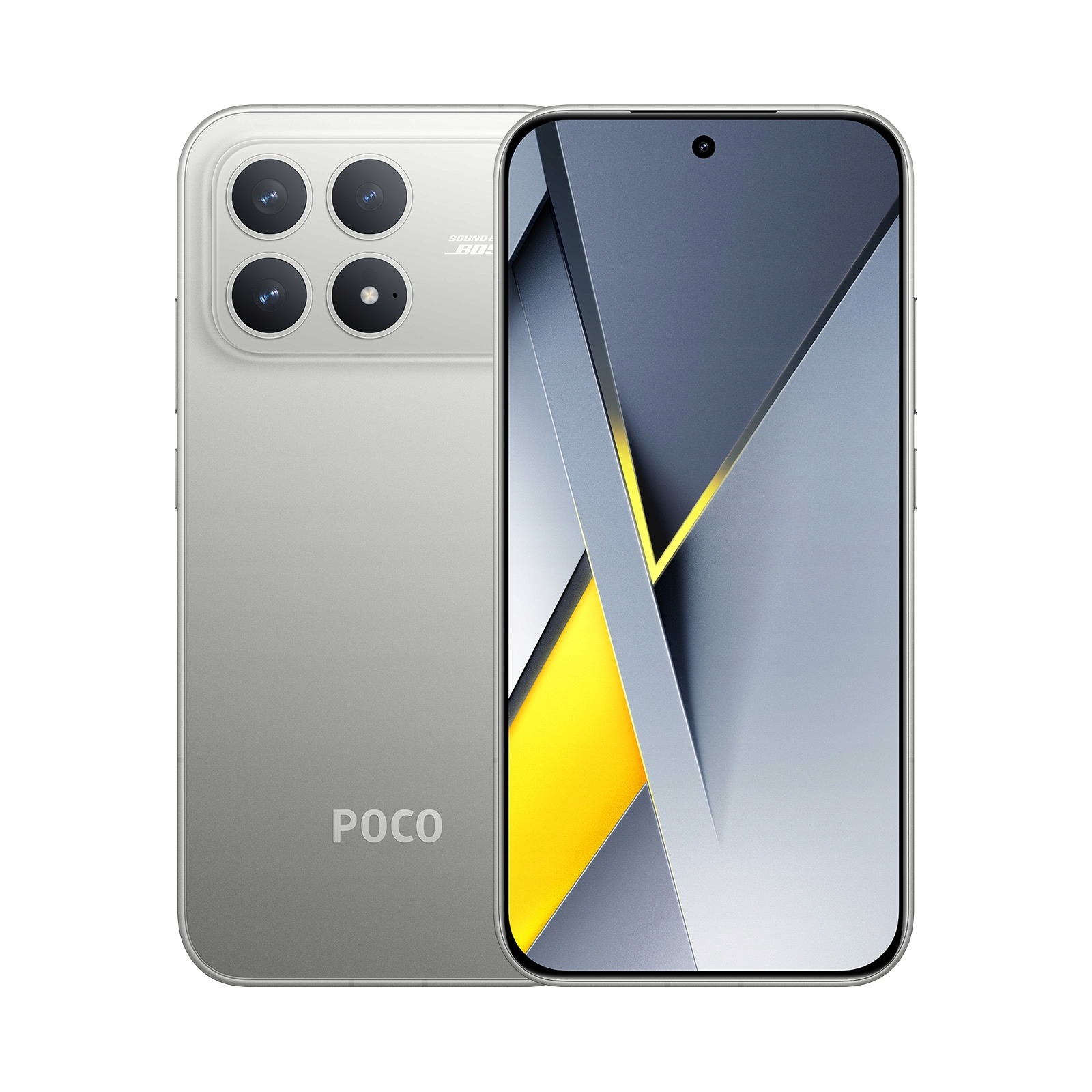 Smartfon POCO F8 Pro 12 GB / 512 GB 5G srebrny