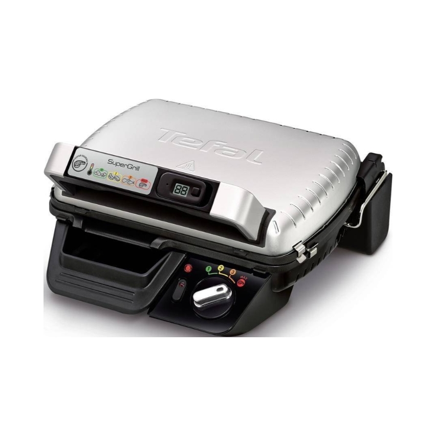Grill elektryczny Tefal GC451B12 z timerem 2000 W opiekacz