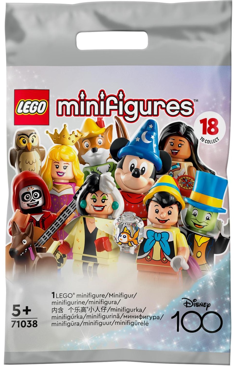 

Lego 71038 Minfigures Seria 18 Disney /saszetka
