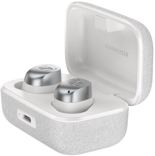 Słuchawki dokanałowe Sennheiser Momentum True Wireless 4 White Silver