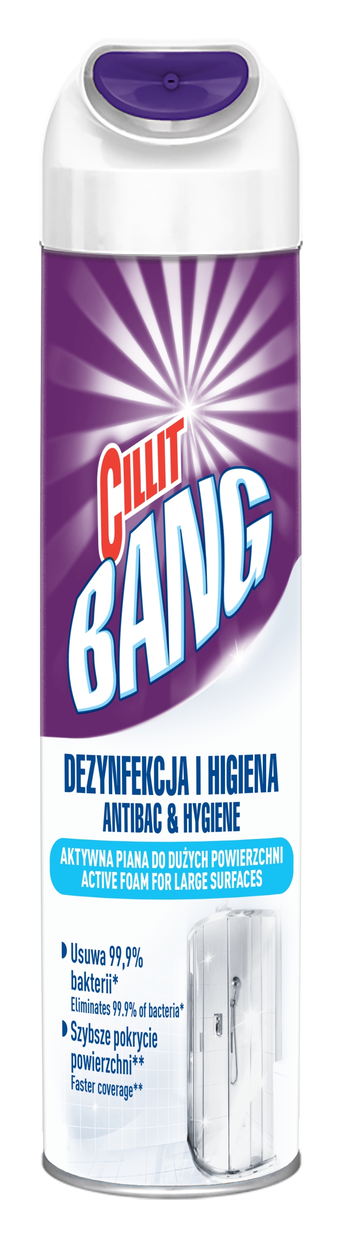 

Cillit Bang, aktywna piana, bakterie i brud 600 ml