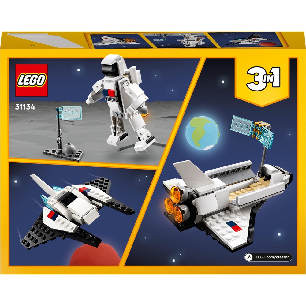 LEGO 31134 Creator 3w1 Prom kosmiczny Certyfikaty, opinie, atesty CE