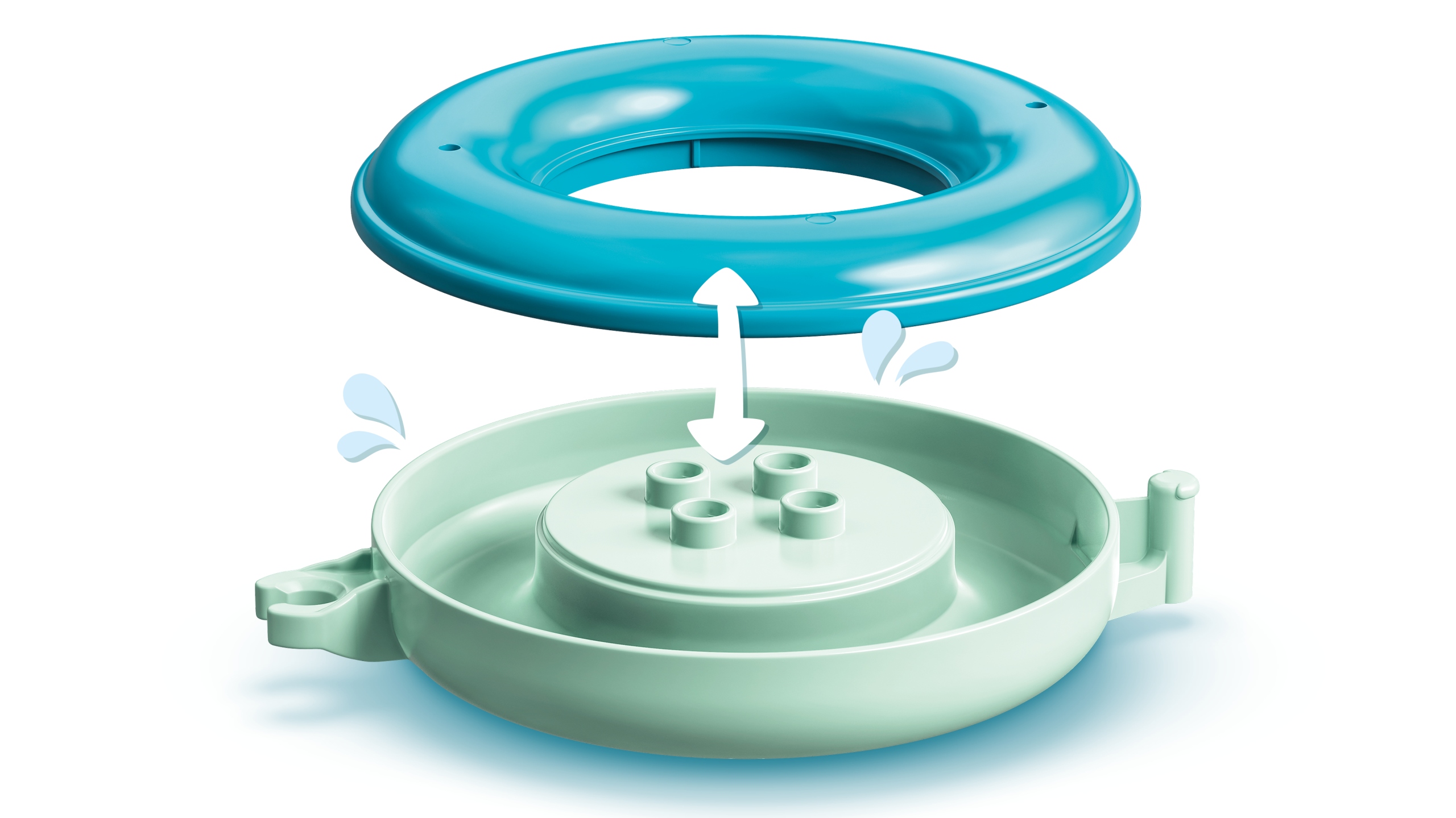 LEGO DUPLO Zabawa w kąpieli: pływająca panda 10964 Marka LEGO