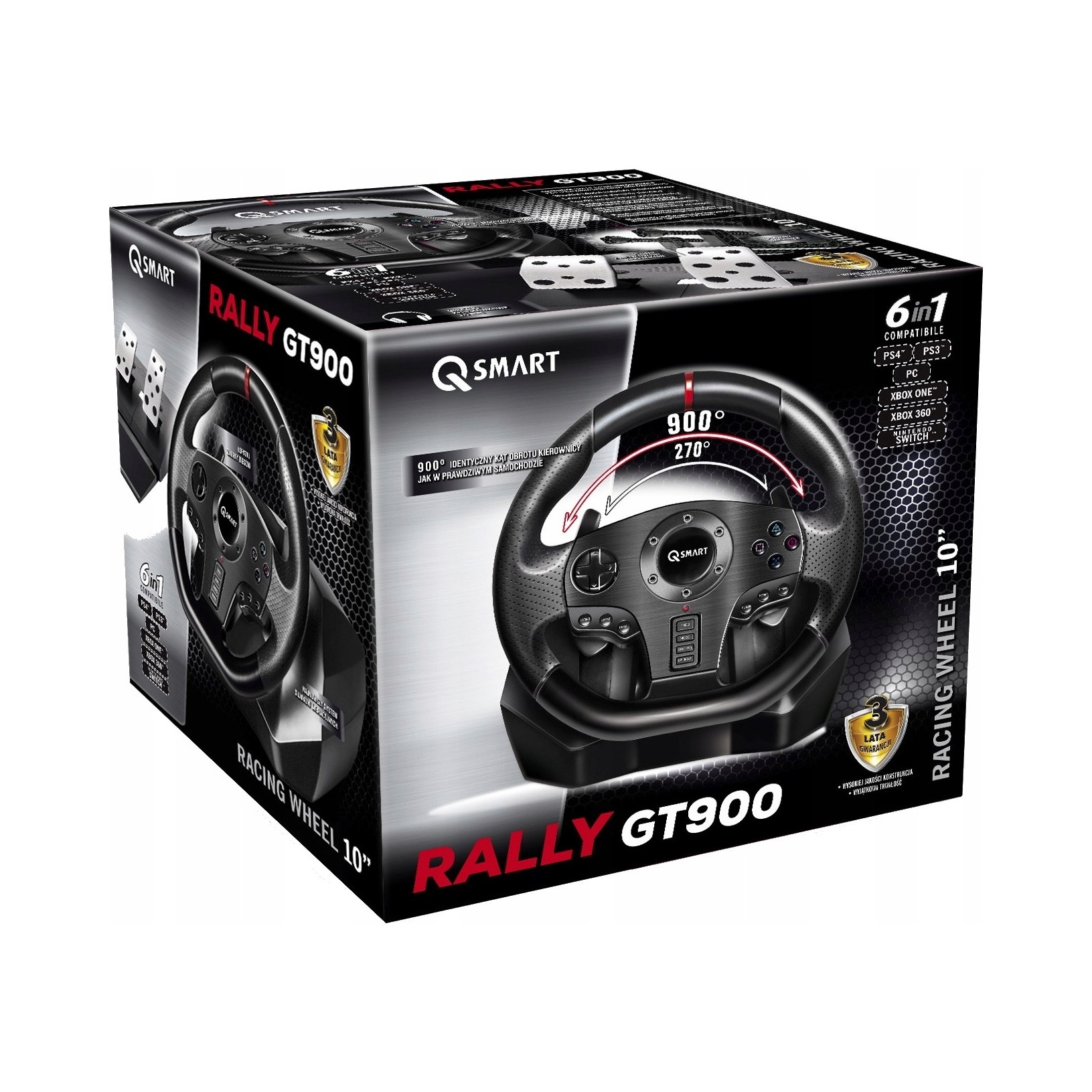 Kierownica Q-Smart GT900 Rally