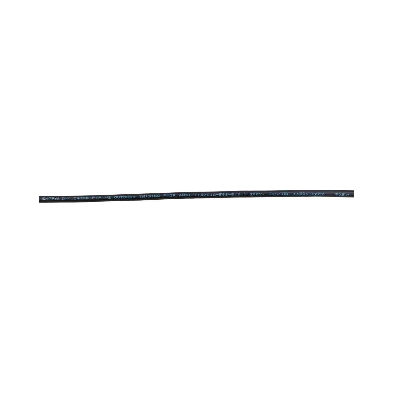 Extralink CAT5E Ftp (f/ Utp) V2 Zewnętrzny Kabel sieciowy skrętka 305M