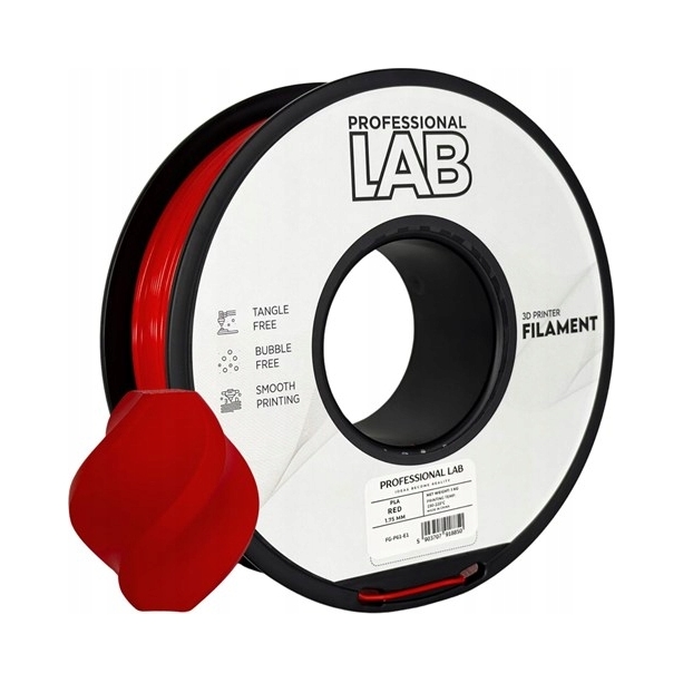 Filament Pla Professional Lab 1,75mm 1kg czerwony