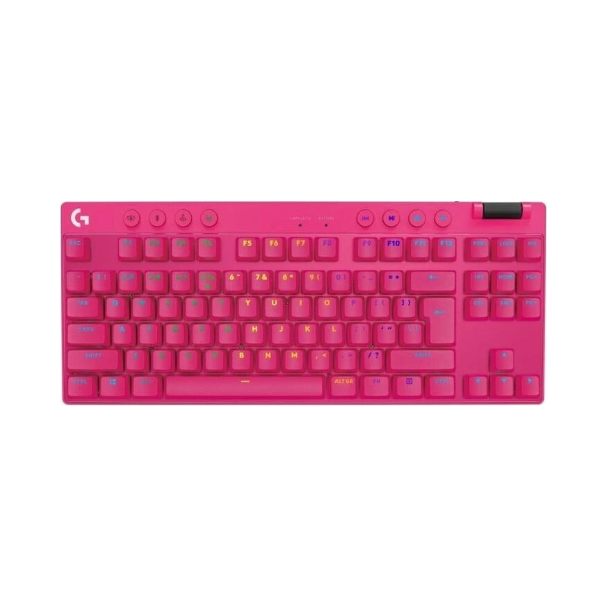 Logitech G Pro X Tkl Lightspeed , ružová (920-012159)