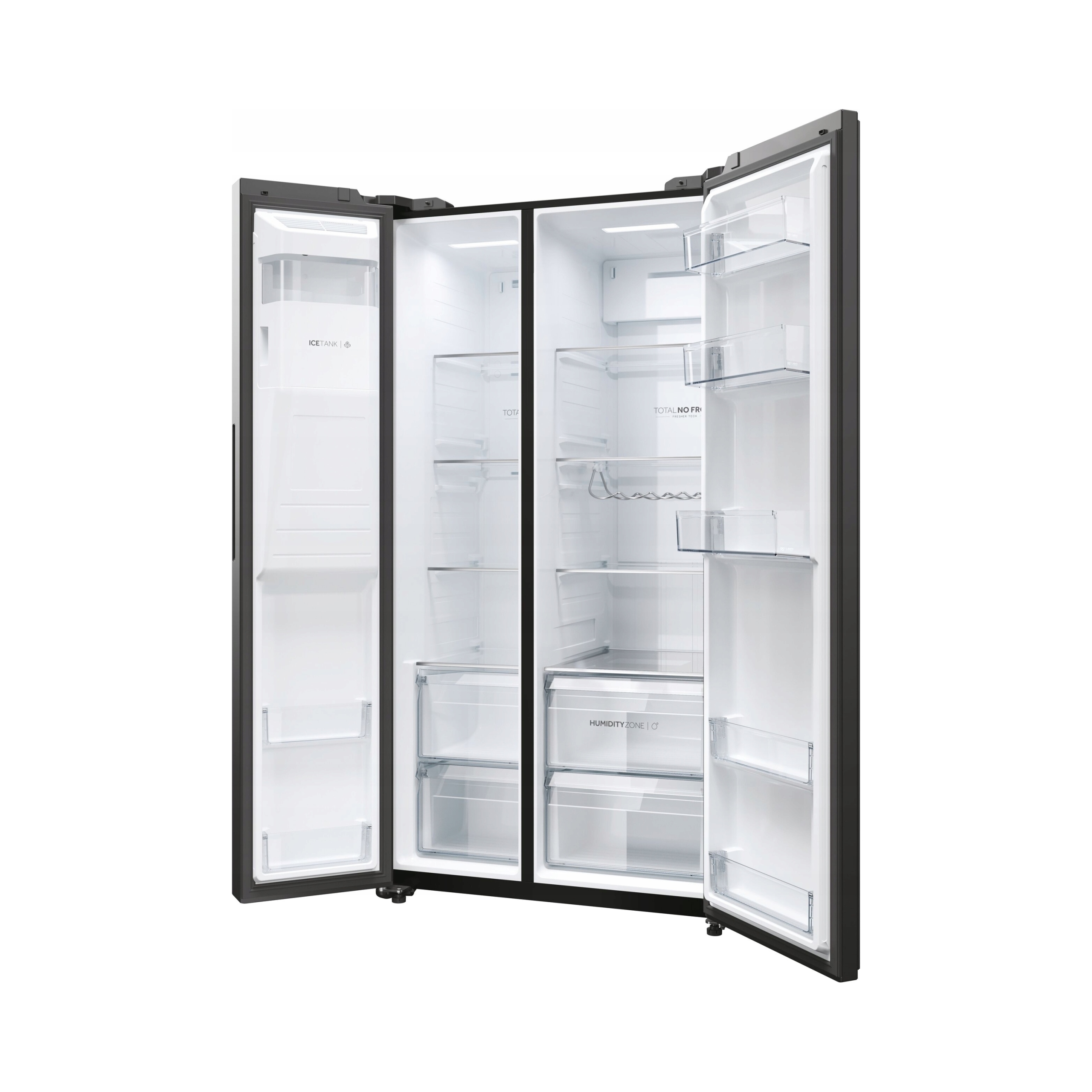 2X Lodówka Haier HSW59F18EIPT No Frost 177.5cm Czarny