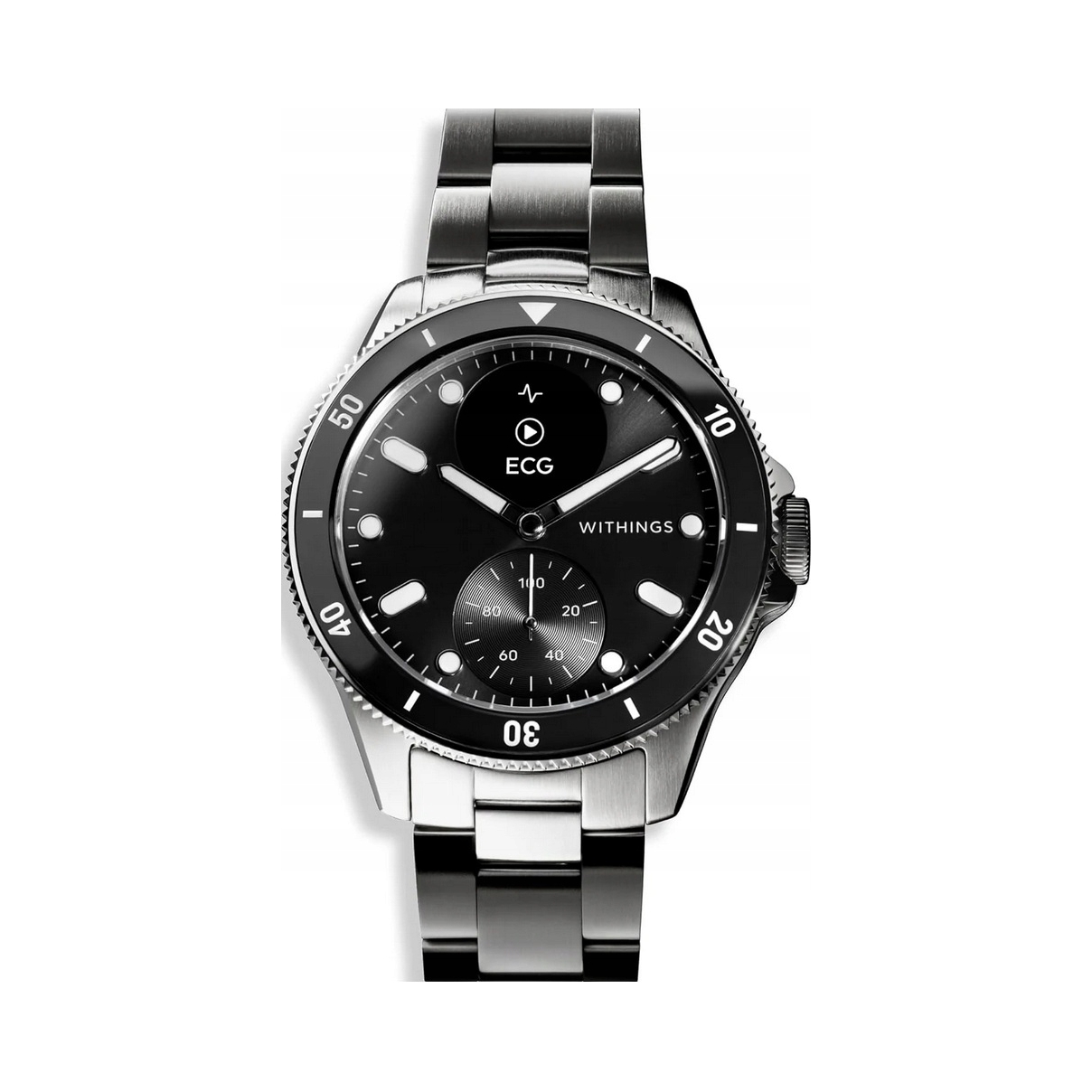 Smartwatch Withings ScanWatch Nova HWA10 9-All-Int srebrny