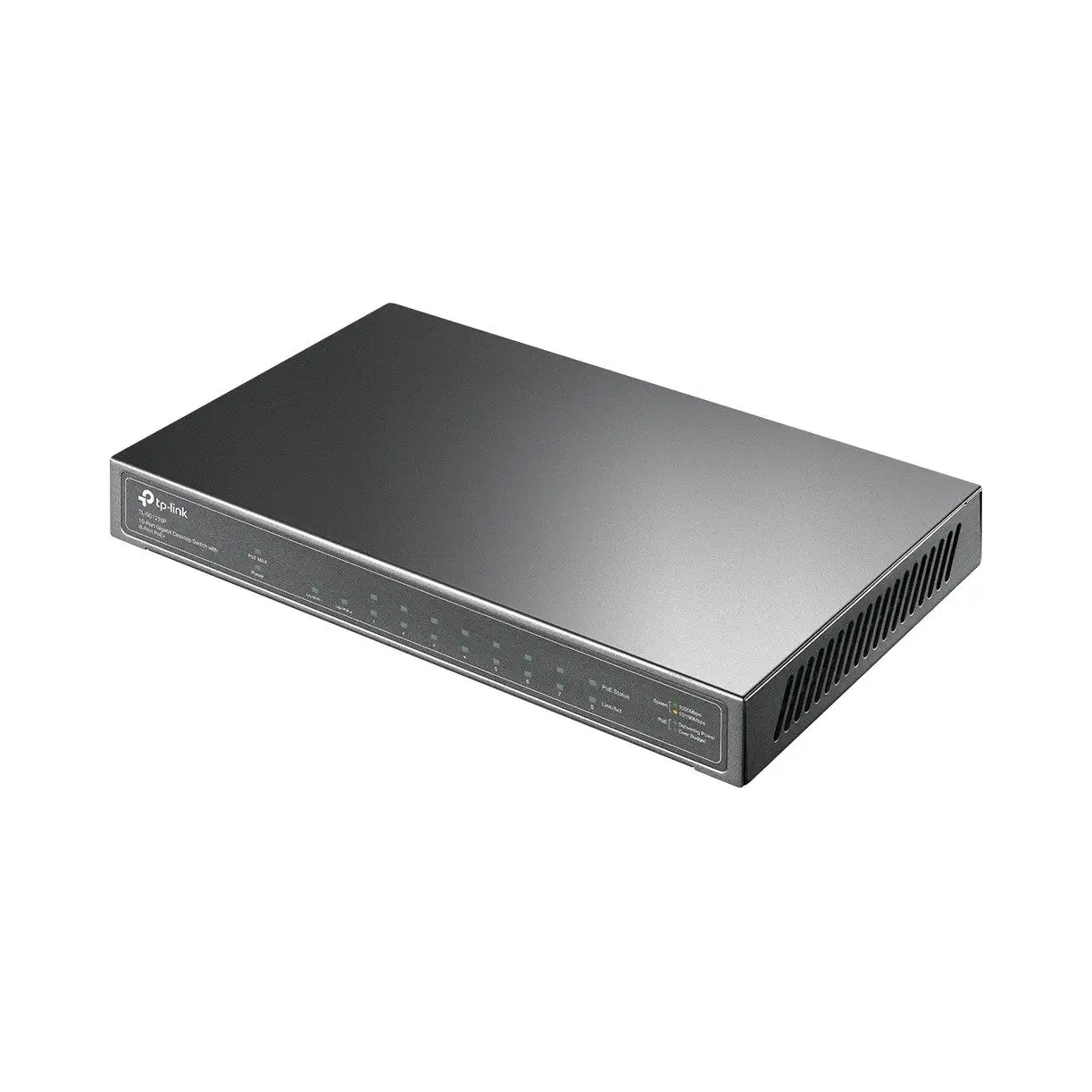 Switch TP-Link TL-SG1210P 8x GLAN/PoE+, 1x Glan, 1x Sfp, 63W