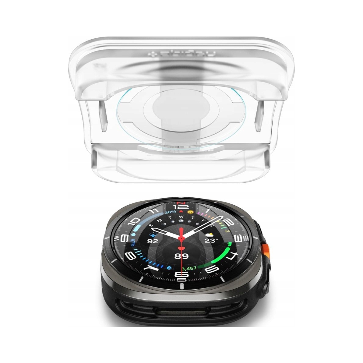 Szkło Hartowane Spigen Glas. tr "Ez- Fit" 2- Pack Samsung Galaxy Watch